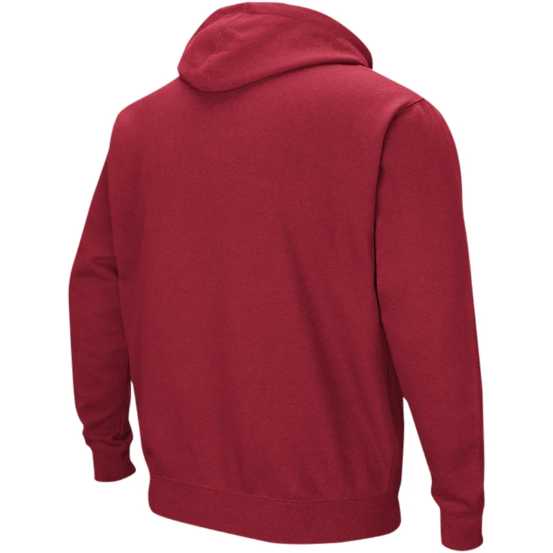 Sweat à capuche Colosseum Crimson Alabama Tide Sunrise pour hommes