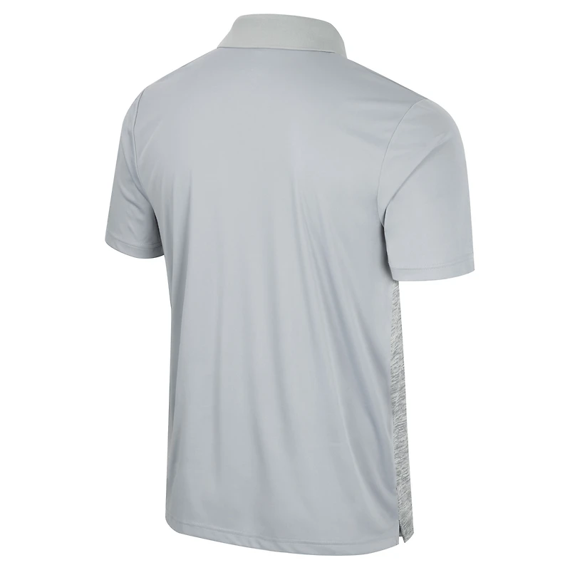 Polo cybernétique Alabama Crimson Tide Colosseum gris pour hommes