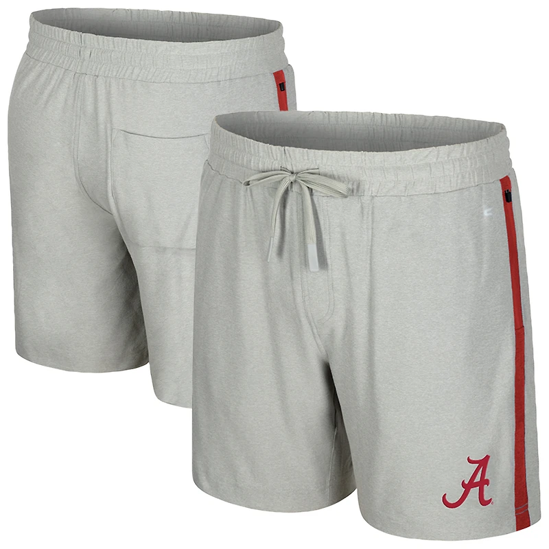 Short Mac gris Colosseum Alabama Crimson Tide pour homme