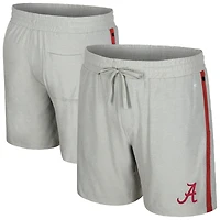 Short Mac gris Colosseum Alabama Crimson Tide pour homme