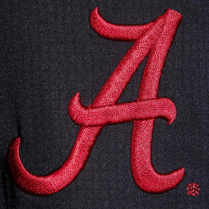 Chemise boutonnée Columbia Black Alabama Crimson Tide pour homme, grandes tailles, style universitaire Tamiami