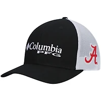 Casquette Columbia Black Alabama Crimson Tide PFG Snapback pour homme