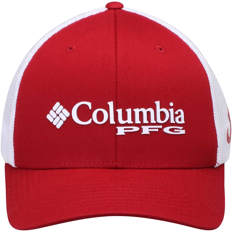 Casquette Columbia Crimson Alabama Tide Collegiate PFG Flex pour homme