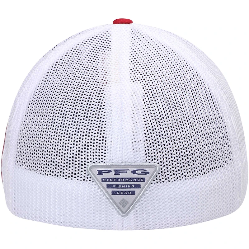 Men's Columbia Crimson Alabama Tide Collegiate PFG Flex Hat