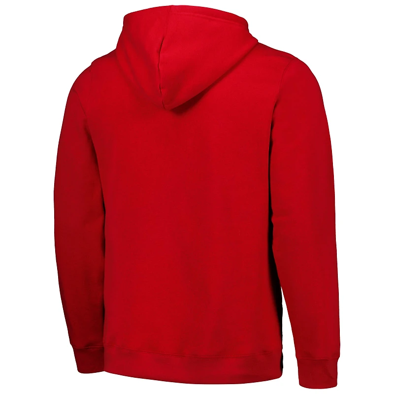 Men's Columbia Crimson Alabama Tide PFG Fish Flag II Pullover Hoodie