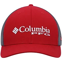 Men's Columbia Crimson Alabama Crimson Tide PFG Snapback Adjustable Hat