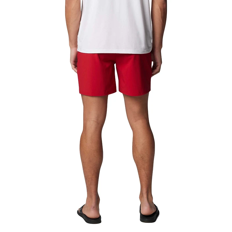 Men's Columbia Crimson Alabama Tide PFG Terminal Roamer™ Omni-Shade™ Stretch Shorts
