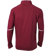 Men's Columbia Crimson Alabama Tide Scorecard Quarter-Zip Jacket