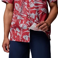 Men's Columbia Crimson Alabama Tide Super Slack Omni-Wick Button-Up Shirt