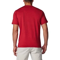 T-shirt Omni-Wick Columbia Crimson Alabama Tide Tech Trail pour hommes