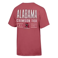 Men's ComfortWash  Gray Alabama Crimson Tide Big Name T-Shirt