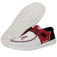 Chaussures décontractées Wally Alabama Crimson Tide pour hommes, couleur cramoisie/noire