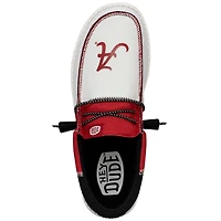Chaussures décontractées Wally Alabama Crimson Tide pour hommes, couleur cramoisie/noire