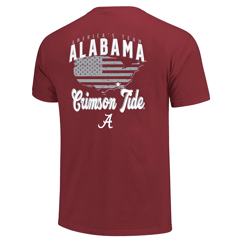 T-shirt homme Crimson Alabama Tide, l'équipe américaine