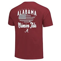 T-shirt homme Crimson Alabama Tide, l'équipe américaine