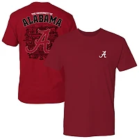 T-shirt pour homme Crimson Alabama Tide City Line