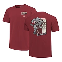 Men's Crimson Alabama Tide Comfort Colors Mascot Dunk T-Shirt