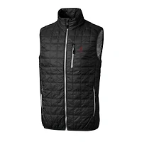 Gilet matelassé isolant entièrement zippé pour homme, noir, Alabama, Crimson Tide, logo Alumni, Rainier PrimaLoft Eco