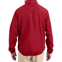Men's Cutter & Buck Alabama Crimson Tide Charter Eco Recycled Full-Zip Jacket