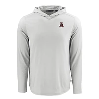 Men's Cutter & Buck Alabama Crimson Tide Coastline Epic Comfort Eco Recycled Long Sleeve Hoodie T-Shirt