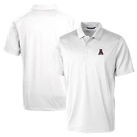 Men's Cutter & Buck White Alabama Crimson Tide Team Logo Big Tall Prospect Textured Stretch Polo