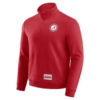 Men's Darius Rucker Collection by Fanatics Crimson Alabama Tide Quarter-Zip Pullover