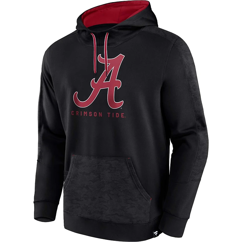 Sweat à capuche noir Fanatics Alabama Crimson Tide Defender pour hommes