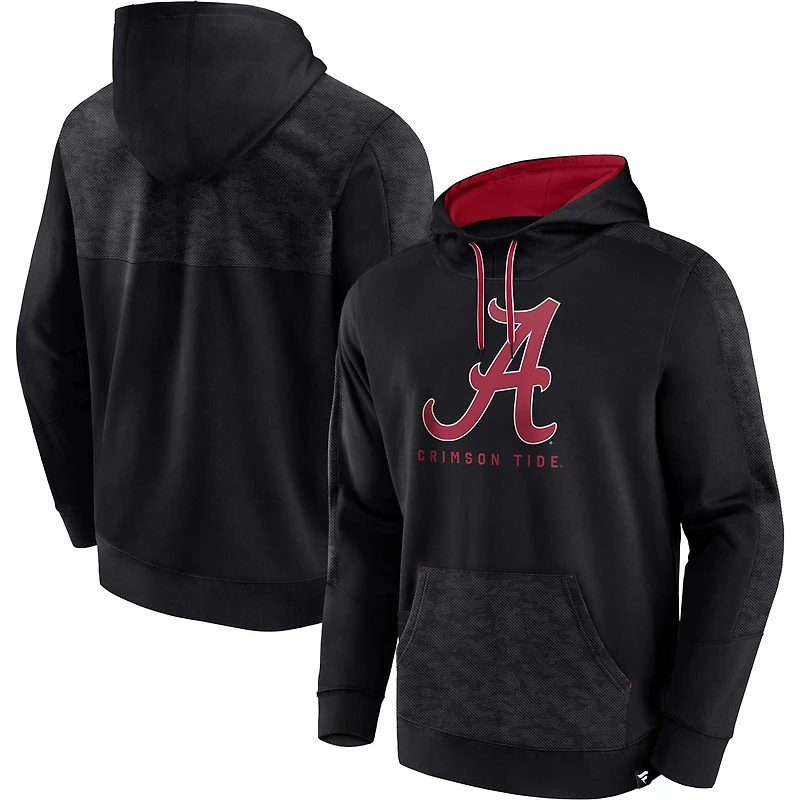 Sweat à capuche noir Fanatics Alabama Crimson Tide Defender pour hommes