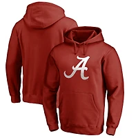 Sweat à capuche avec logo dégradé Fanatics Cardinal Alabama Crimson Tide pour hommes