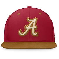 Casquette ajustée Fanatics Crimson/Marron Alabama Crimson Tide NoBo pour hommes