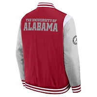 Veste à boutons-pression intégrale Crimson Alabama Tide Elements Elite pour hommes Fanatics