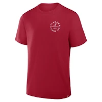 T-shirt Fanatics Crimson Alabama Fastbreak pour homme