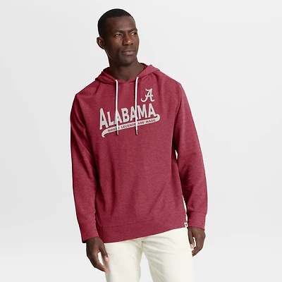 T-shirt à capuche manches longues Premium Huddle Up pour homme, Crimson Alabama Tide Hometown