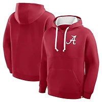 Men's Fanatics Crimson Alabama Tide Hometown Premium Rise And Conquer Half-Zip Hoodie