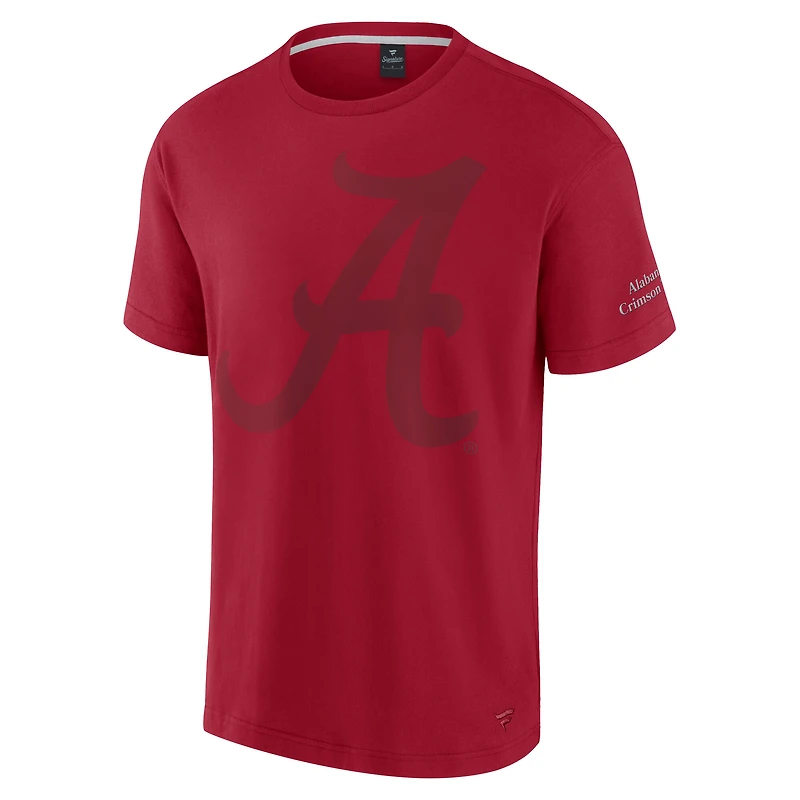 T-shirt emblématique Crimson Tide de l'Alabama pour hommes Fanatics