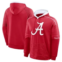 Sweat à capuche Fanatics Crimson Alabama Tide Quad Defender pour homme