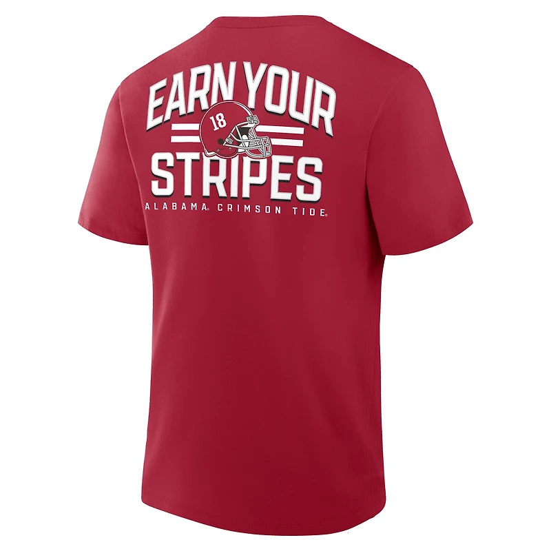 Men's Fanatics Crimson Alabama Tide Quad Legacy T-Shirt