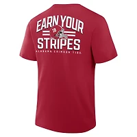 Men's Fanatics Crimson Alabama Tide Quad Legacy T-Shirt