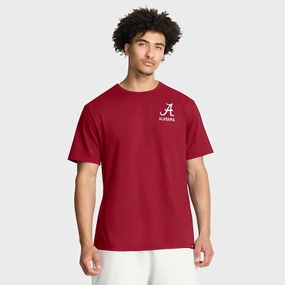 Men's Fanatics Crimson Alabama Tide Quad Legacy T-Shirt