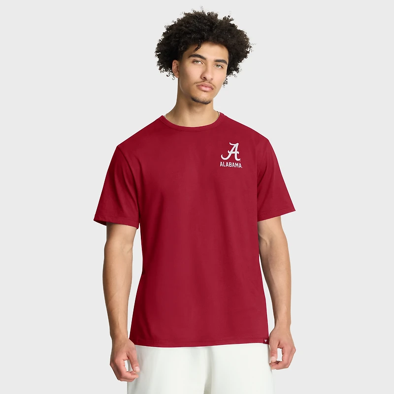 T-shirt Fanatics Crimson Alabama Quad Legacy pour homme