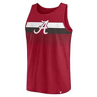 Débardeur Fanatics Crimson Alabama Tide Wild Game pour hommes