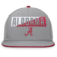 Casquette snapback grise Alabama Crimson Tide Duo pour homme Fanatics