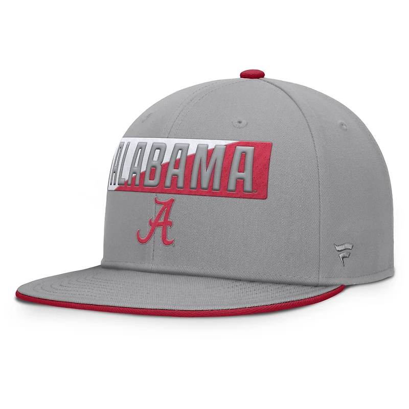 Casquette snapback grise Alabama Crimson Tide Duo pour homme Fanatics