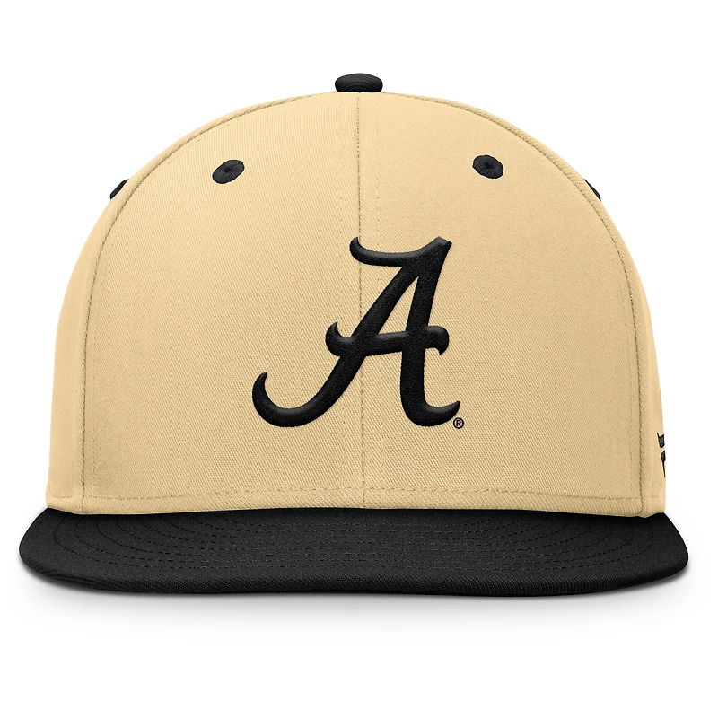 Casquette ajustée Alabama Crimson Tide Balance pour homme, kaki/noir