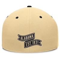 Casquette ajustée Alabama Crimson Tide Balance pour homme, kaki/noir