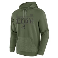 Fanatics pour hommes Olive Alabama Crimson Tide OHT Military Appréciation Pochoir Pull à capuche