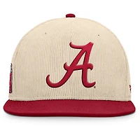 Casquette Snapback Alabama Crimson Tide Catcher pour hommes Fanatics Tan