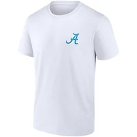 Men's Fanatics White Alabama Crimson Tide High Hurdles T-Shirt