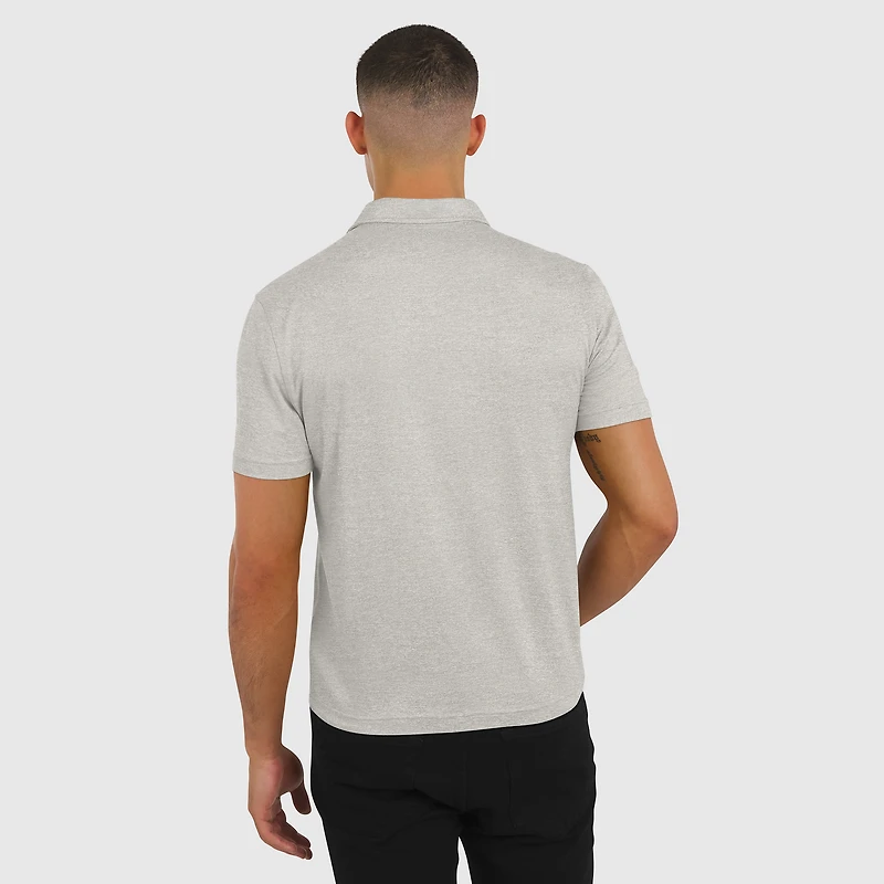 Polo J. Palmer crème Alabama Crimson Tide pour homme