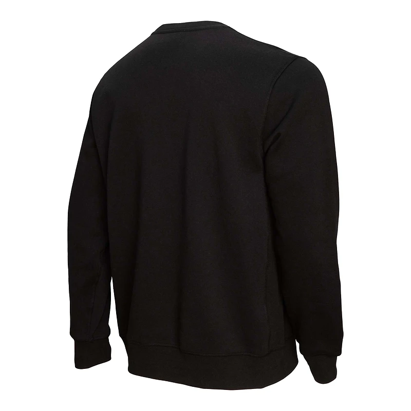Men's Mitchell & Ness  Black Alabama Crimson Tide Elite Script Pullover Sweatshirt